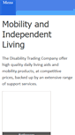 Mobile Screenshot of disabilitytradingcompany.co.uk